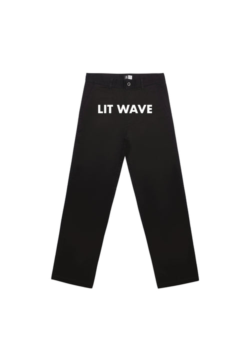 LIT WAVE BAGGY PANTS image 0