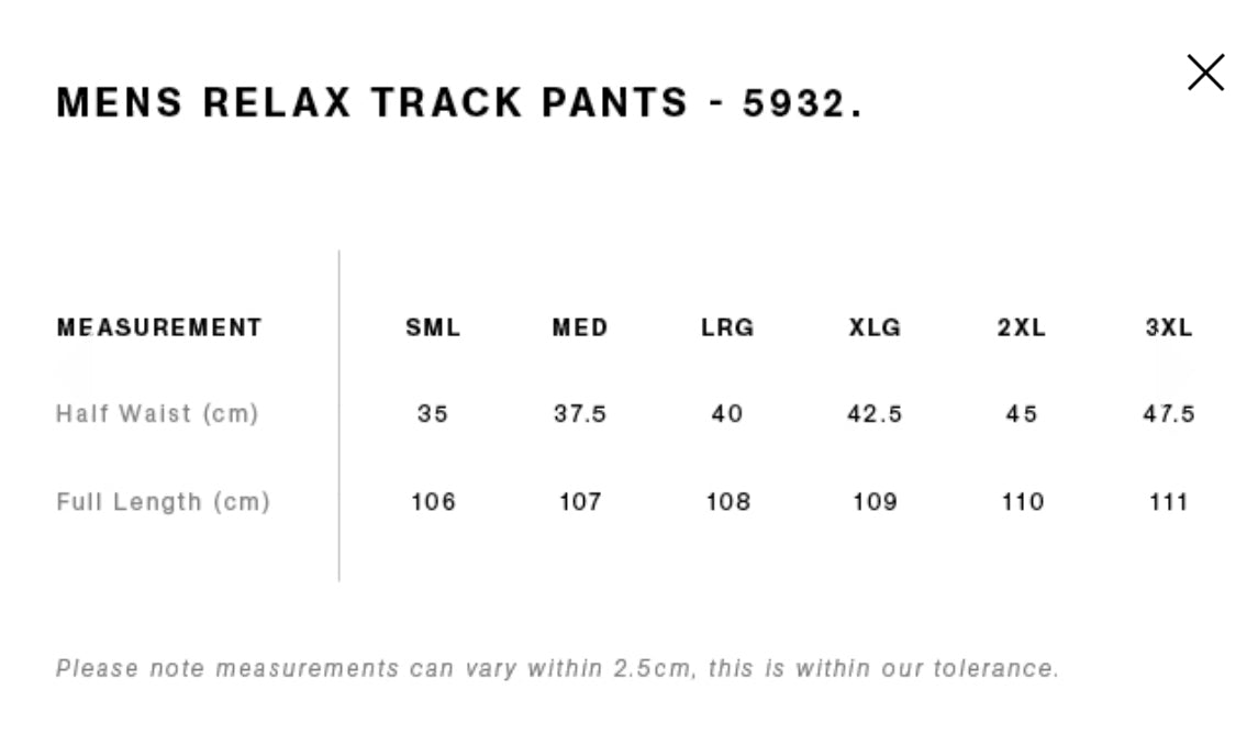 LIT WAVE RELAX TRACKPANT - LIT WAVE 